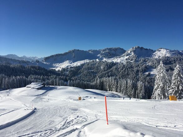 Skigebiet Balderschwang im Allgäu