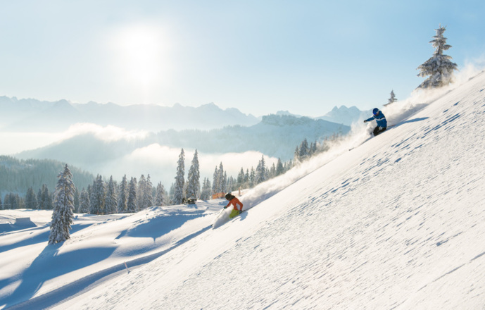 Skiparadies Grasgehren bei Obermaiselstein