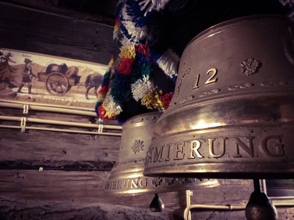 Glocken der Höfle Alp in Balderschwang