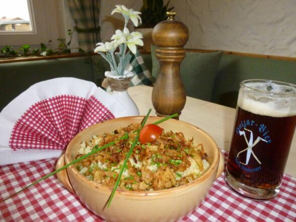 Genießen Sie echte Allgäuer Kässpatzen