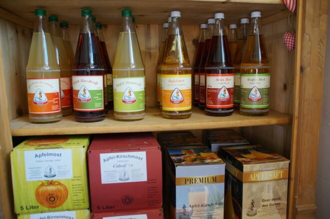 Obstsäfte aus dem Allgäu und der Region