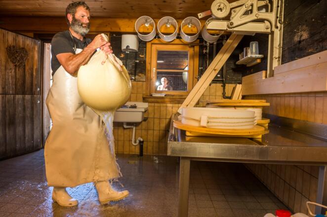 Die Herstellung von Allgäuer Bergkäse ist eine Wissenschaft für sich