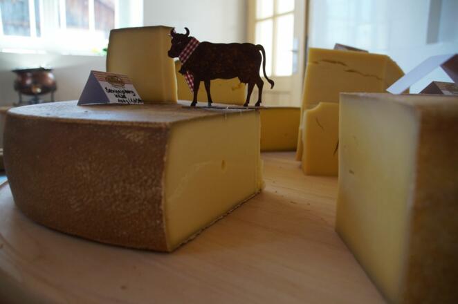 Käseverkauf in Bolsterlang