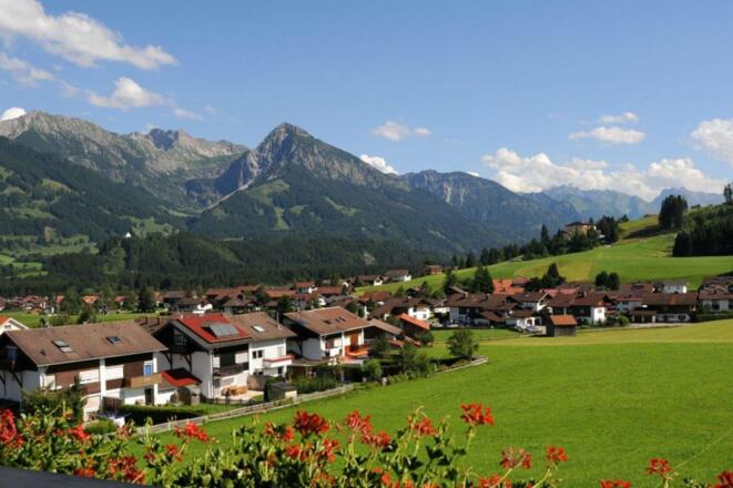 Welch ein Ausblick vom Balkon