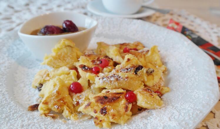 Kaiserschmarrn im Hotel Frohsinn