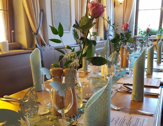 Perfekt auch für Familienfeiern