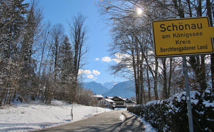 Winterwanderung in Schönau am Königssee