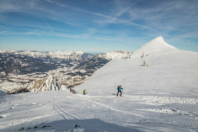 Skitour auf den Hohen Göll