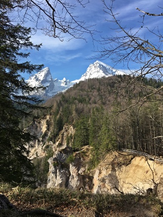 Blick auf den Watzmann