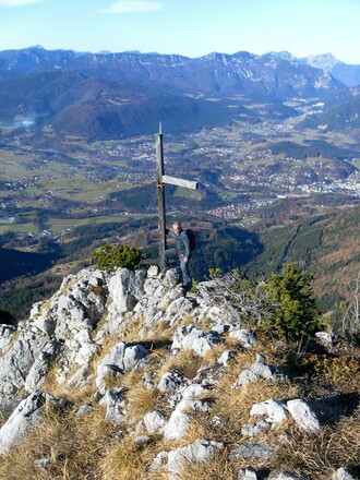 NW-Grat mit Kreuz