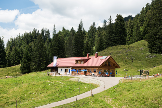 Aus dem Alltag eines Alphirten - Alpwanderung zur Alpe Hörnle im Naturpark Nagelfluh