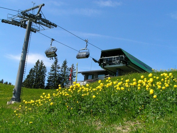 Weltcup-Express in Ofterschwang im Allgäu