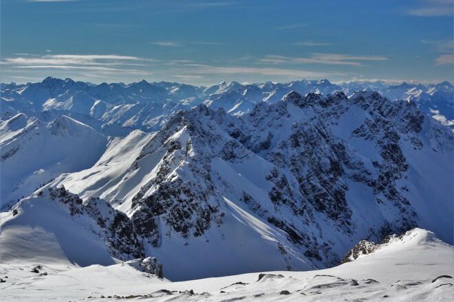 Geführte Skitour