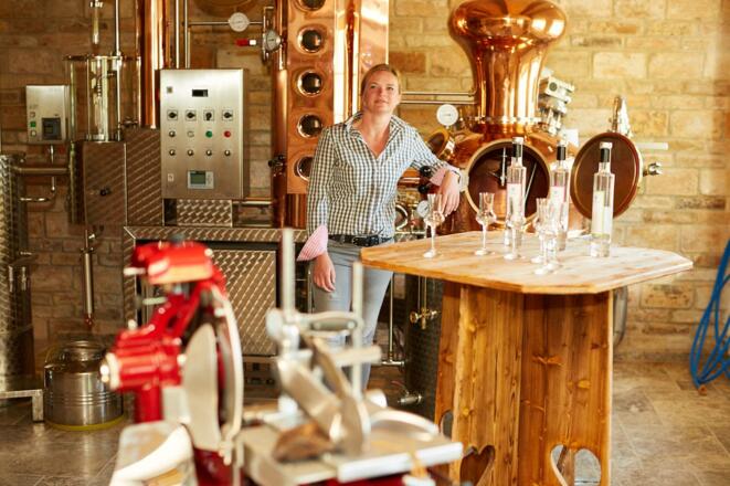 Schnapsbrennerei im "Busche Berta" Bauernhaus