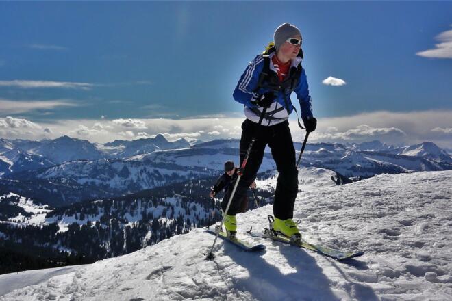 Geführte Skitour