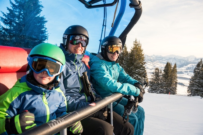 Moderne Anlagen - Skigebiet Ofterschwang-Gunzesried - Allgäu