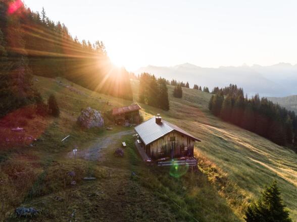 Obere Gund Alpe von oben