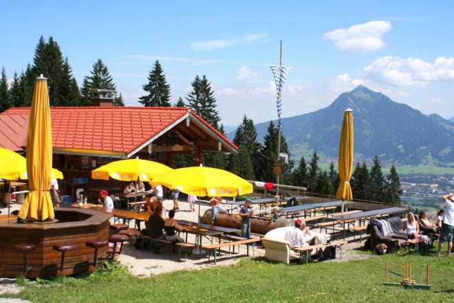 Hochbichl Hütte in Ofterschwang