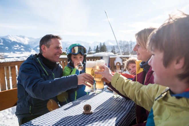 Einkehr im Winter - Wurzelhütte Ofterschwang