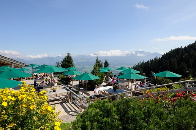 Weltcup Hütte in Ofterschwang im Allgäu