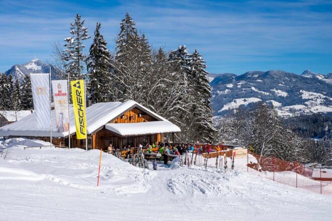 Wurzelhütte in Ofterschwang im Allgäu