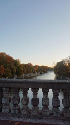 Luitpoldbrücke Herbst
