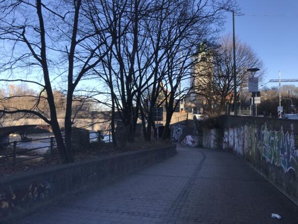 Unterführung an der Isar