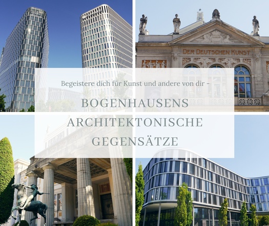 Bogenhausens architektonische Gegensätze