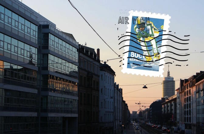 Landsbergerstraße Postkarte