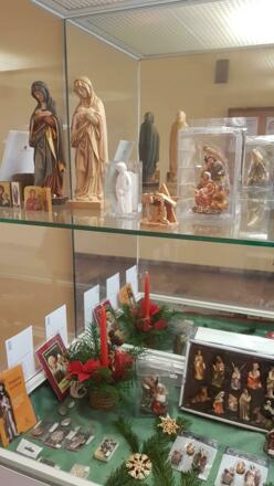 Marienfiguren der Herzogspitalkirche - lauter kleine Glücksbringer  zum mitnehmen! 