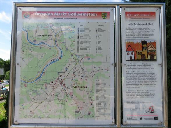 Tafel Nr.6: an der Durchgangsstraße