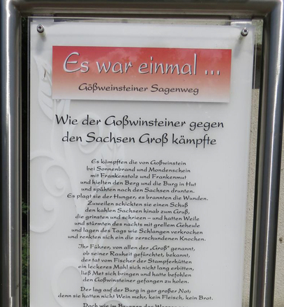 Tafel Nr.7: an der Martinswand