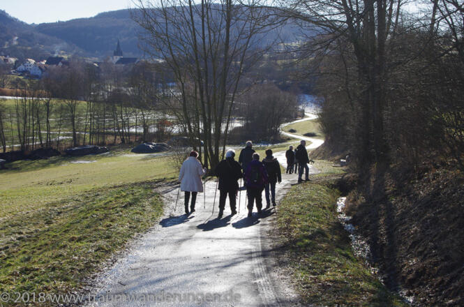 Weg nach Leutenbach