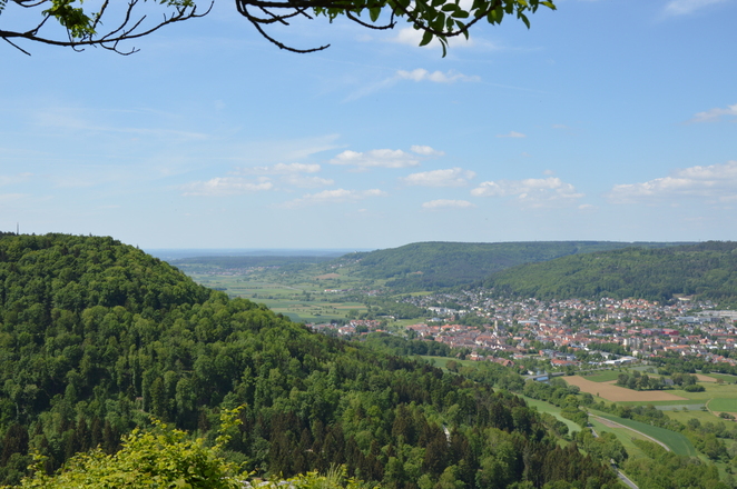 Blick auf Ebermannstadt