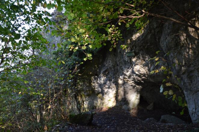 Östlicher Eingang Oswaldhöhle