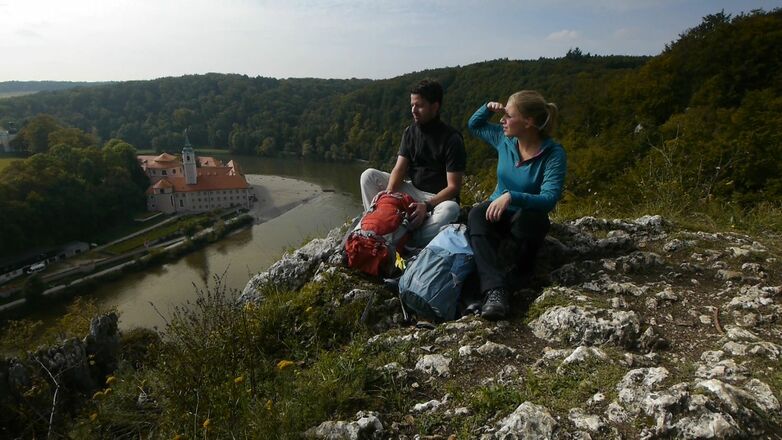 Aussichtspunkt beim Kloster Weltenburg