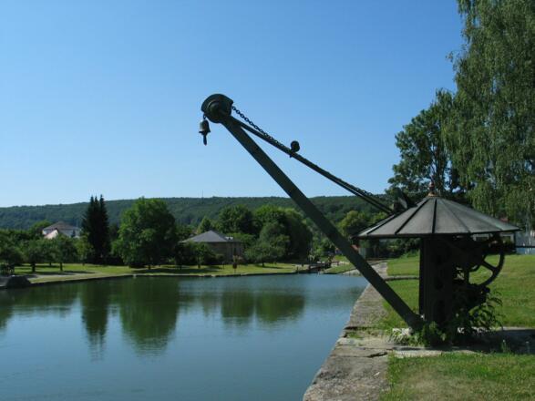 Alter Hafen in Kelheim - heute ein Industriedenkmal im Altmühltal