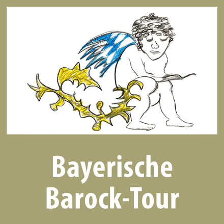 Markierung Bayerische Barock-Tour