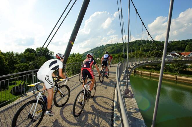 Radfahren sportlich