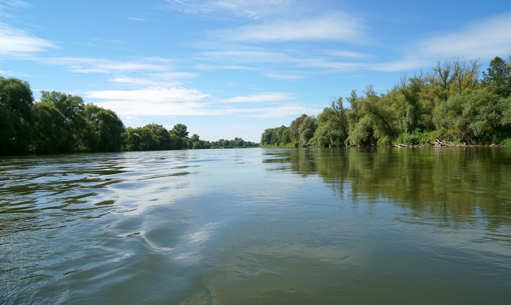 Bootdwandertour auf der Donau zwischen Eining und Weltenburg
