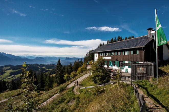 Das Spitzsteinhaus lädt zur Einkehr ein