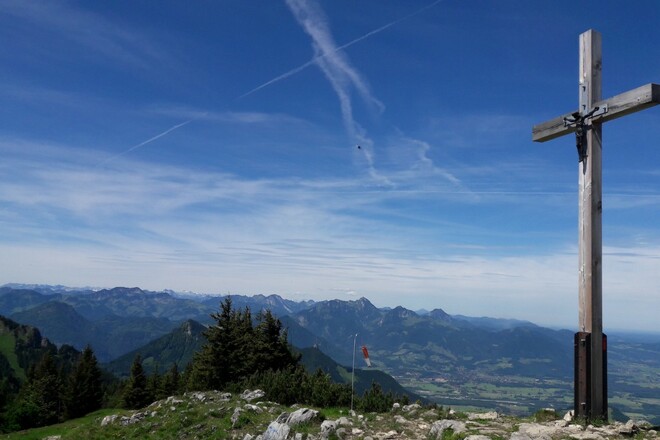 Gipfelkreuz Hochries