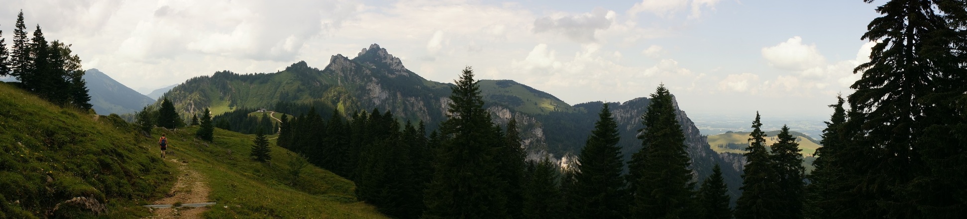 Blick zur Kampenwand