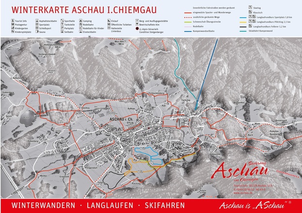 Loipenplan Aschau