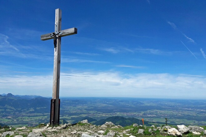 Gipfelkreuz Hochries