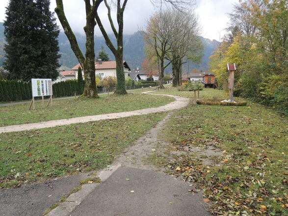 Naturlehrpfad am Bahnhof Aschau
