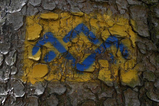 Wegmarkierung SalzAlpenTouren