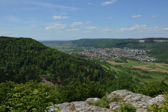 Blick auf Ebermannstadt