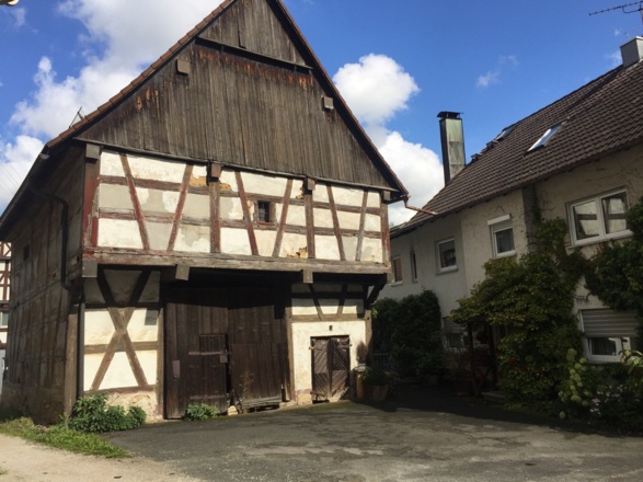 Die Scheune am alten Haus Nr. 6