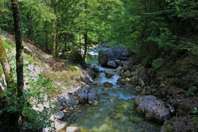 Wanderung durch das Achtal